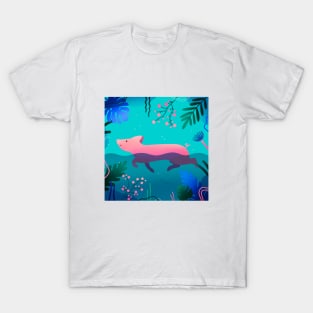 Swimming baby pig T-Shirt